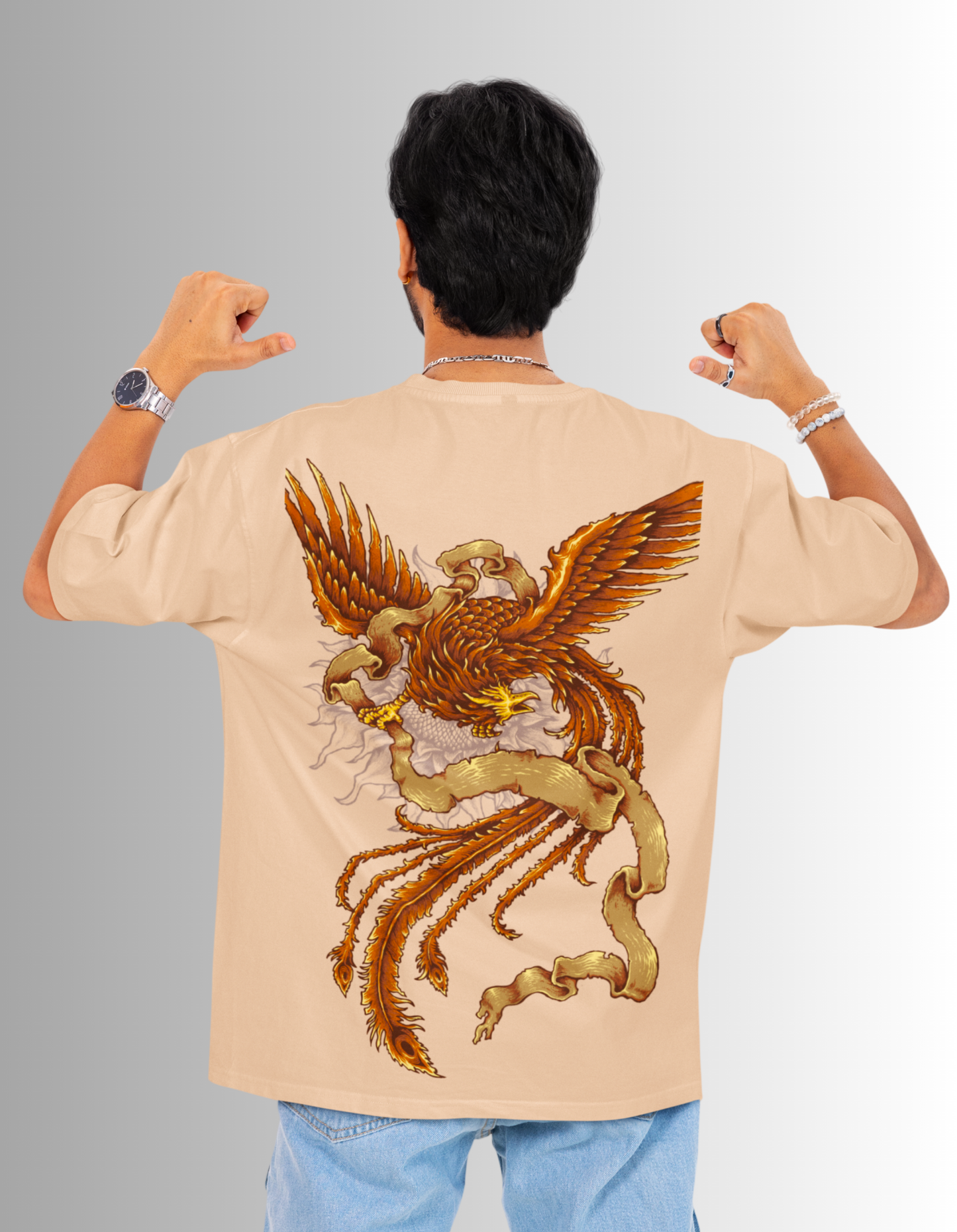 Phoenix Graphic T-Shirt - Embrace Rebirth and Strength