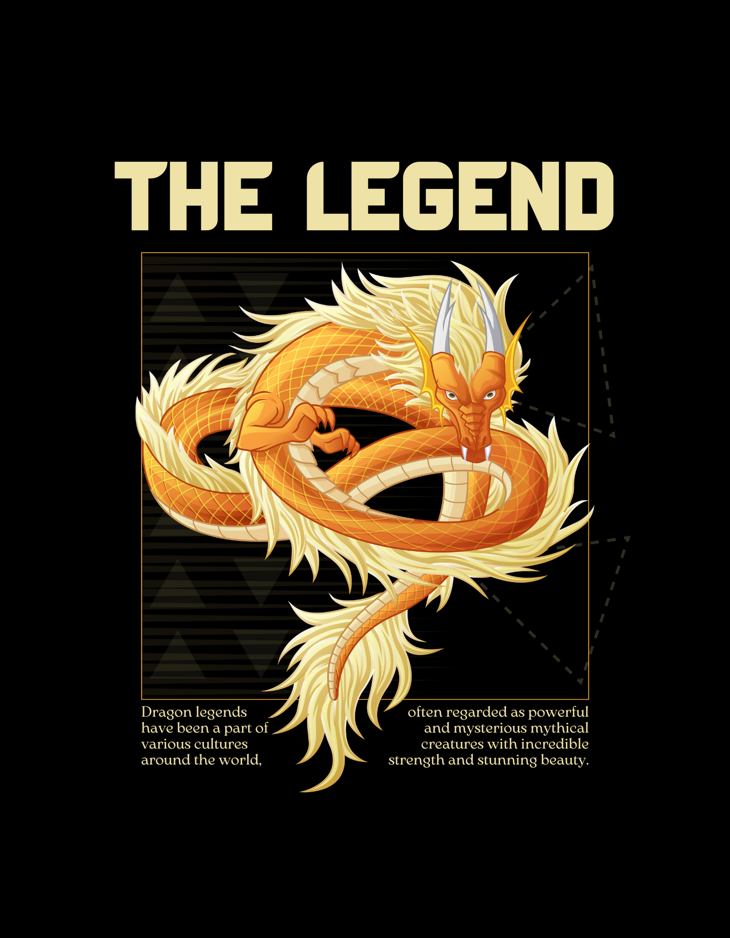 DRAGON slayer over sized fit T-shirt