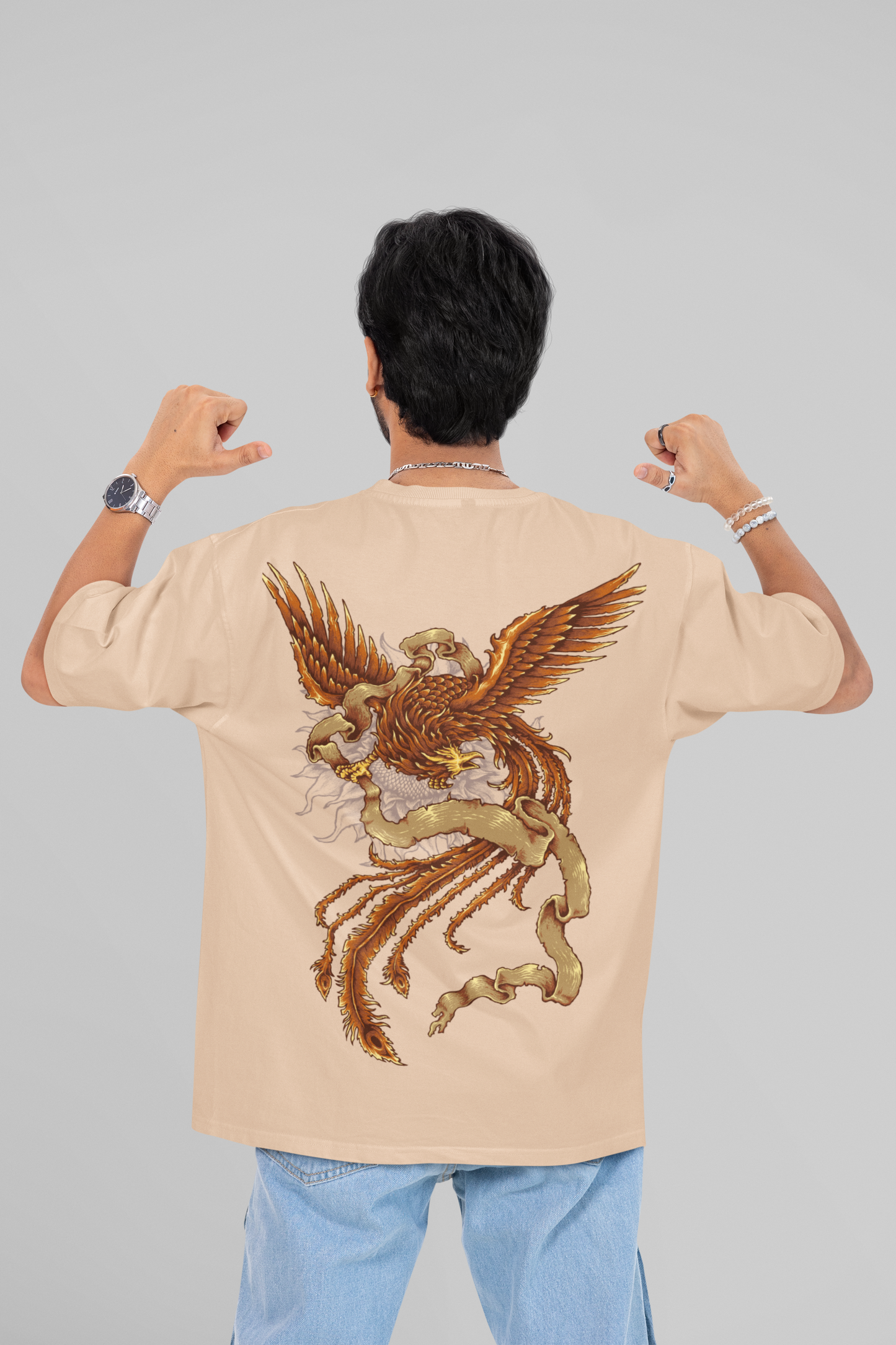 Phoenix Graphic T-Shirt - Embrace Rebirth and Strength