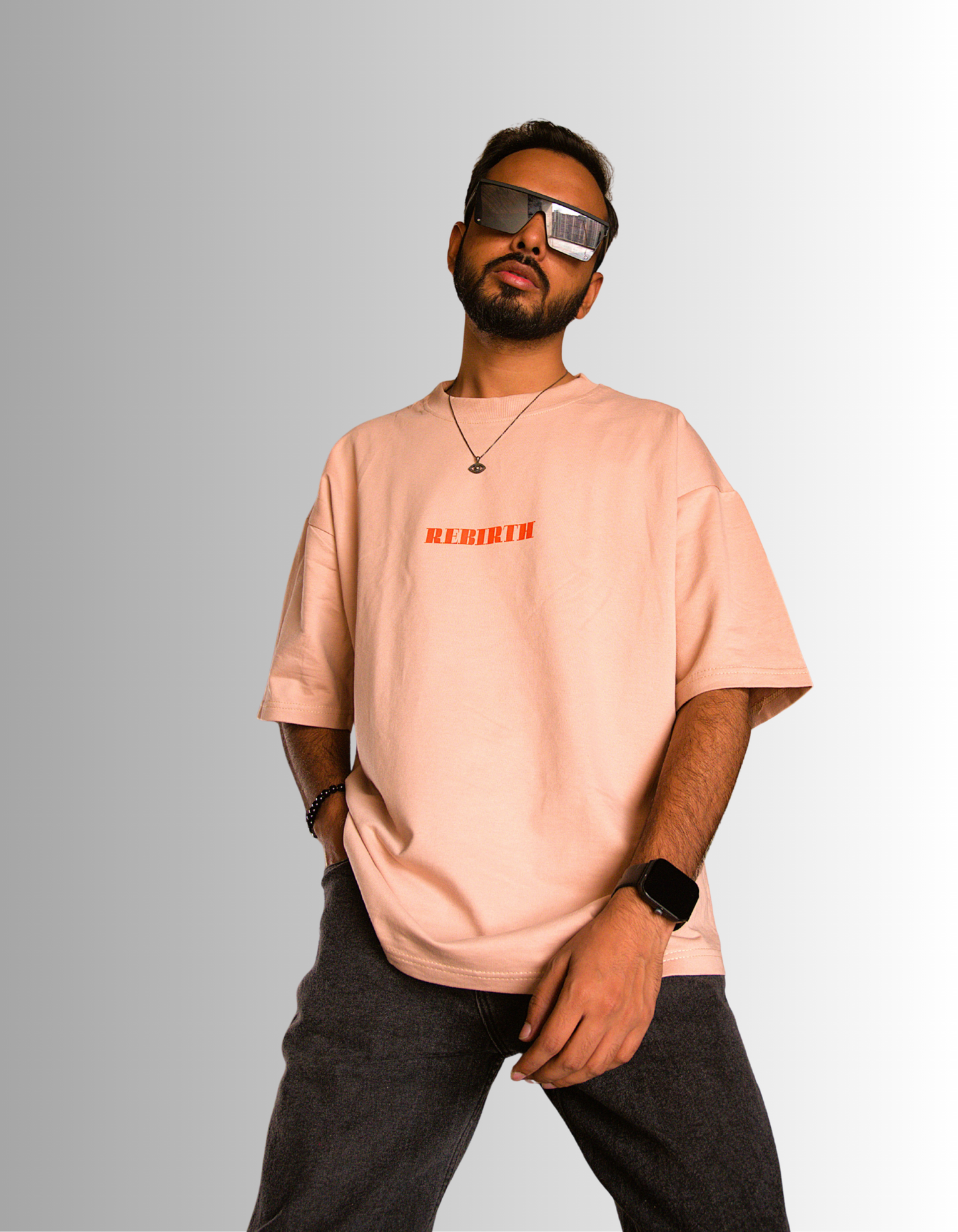 Rebirth Phoenix  oversized Graphic T-Shirt