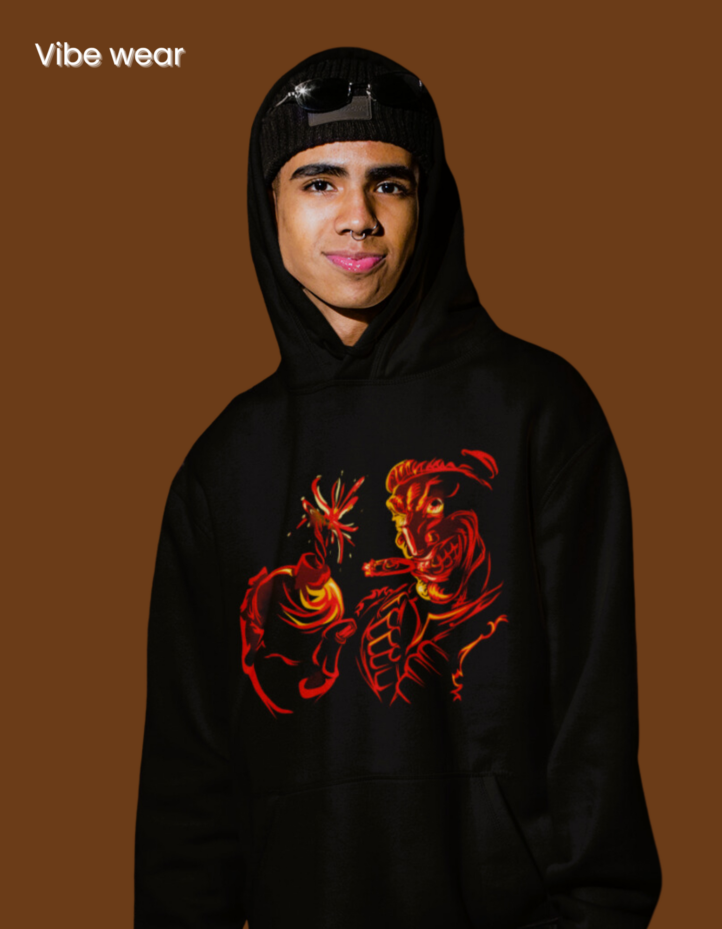 Blazing Bomb Hoodie